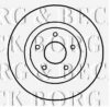 BORG & BECK BBD4657 Brake Disc
